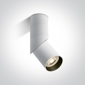 12105E4/W Spot aplicat orientabil 10W, MR6, GU10, IP20, Diametru 57mm x  Inaltime 196